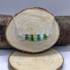 Sea Glass Necklace Multi-coloured, Sterling Silver Bar Necklace - Image 5