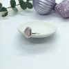 Pink Morganite Stacker Ring, Sterling Silver Narrow Band - Image 3